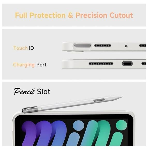 HOU NIB Keyboard Case iPad Mini 6/7 - Picture 9 of 13